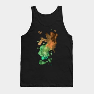 Watercolor - Space View Art Tank Top